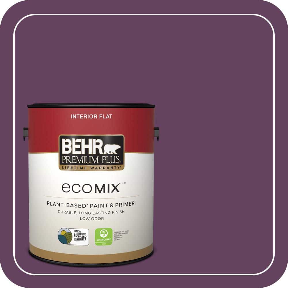 1 gal. #BIC-36 Grape Fizz Flat EcoMix Plant-Based Interior Paint & Primer price history on PriceWatchPro