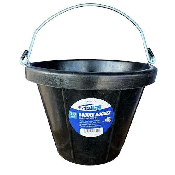 Sedco 11 qt. Heavy-Duty Masonry Rubber Bucket