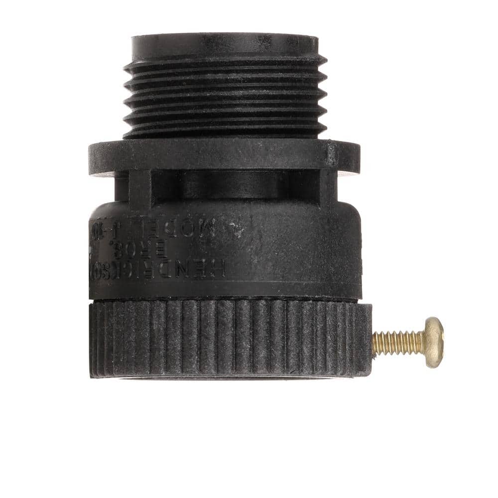 Orbit Black Plastic Anti-Siphon Valve with Brass Set Screw