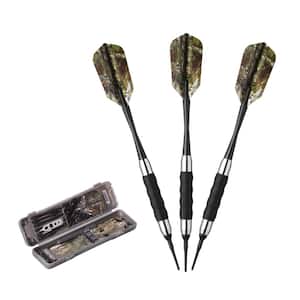 16 G Fat Cat Realtree Hardwoods HD Camo Soft Tip Darts with Storage/Travel Case