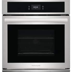 27 in. Single Electric Wall Oven with Convection in Stainless Steel