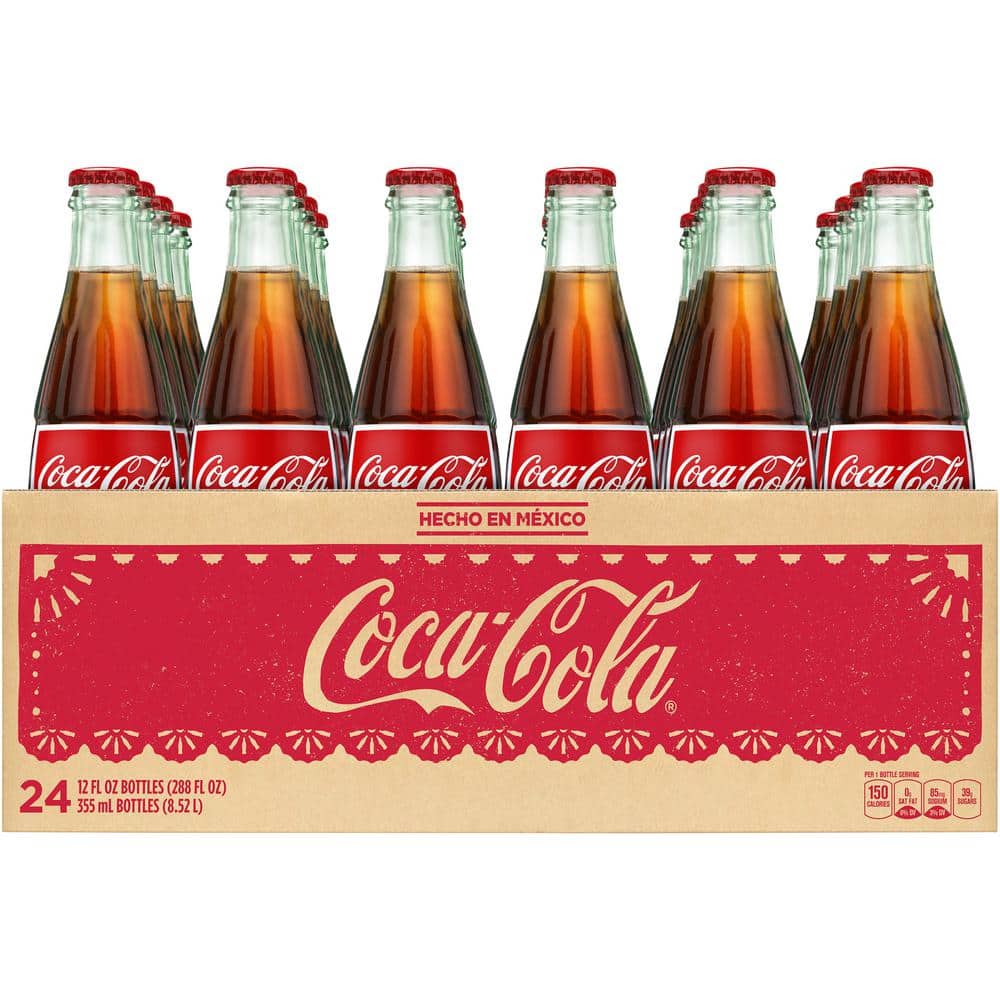 355 ml Coca-Cola Mexico Glass (24-Pack) 881440 - The Home Depot
