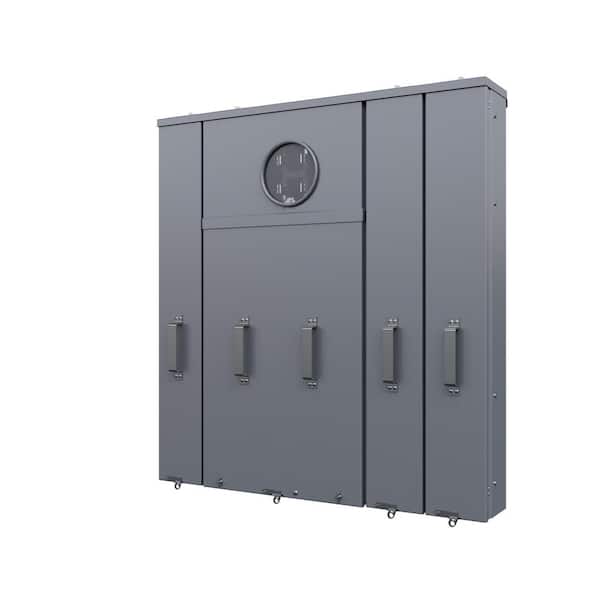 Siemens 400 Amp 6-Space 3-Circuit Underground Fed Ring Type Solar Ready Meter Meter Main with Test Block Bypass