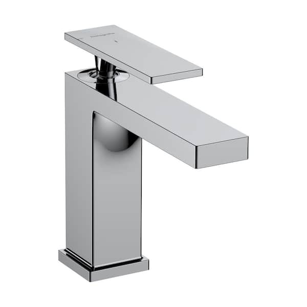 Hansgrohe Tecturis E Single Handle Single Hole Bathroom Faucet in Chrome