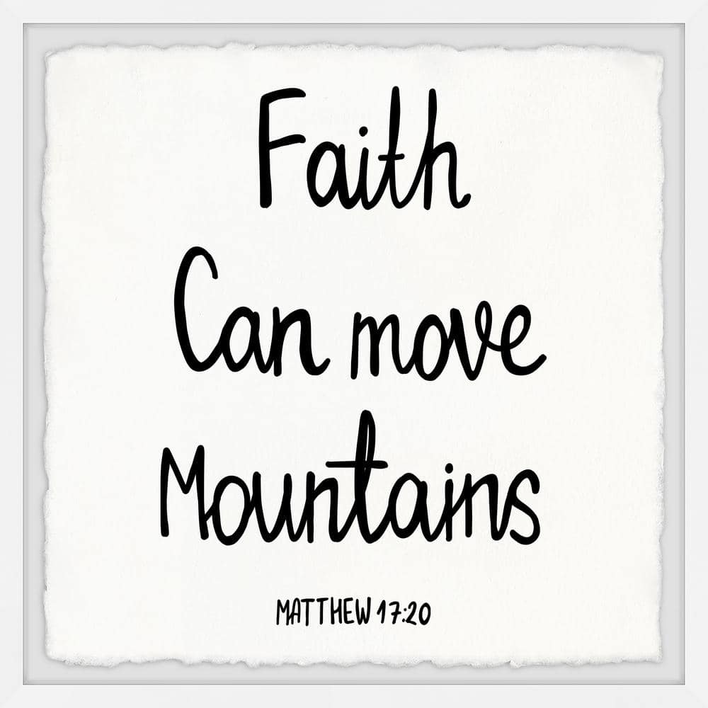 Faith Move Mountains