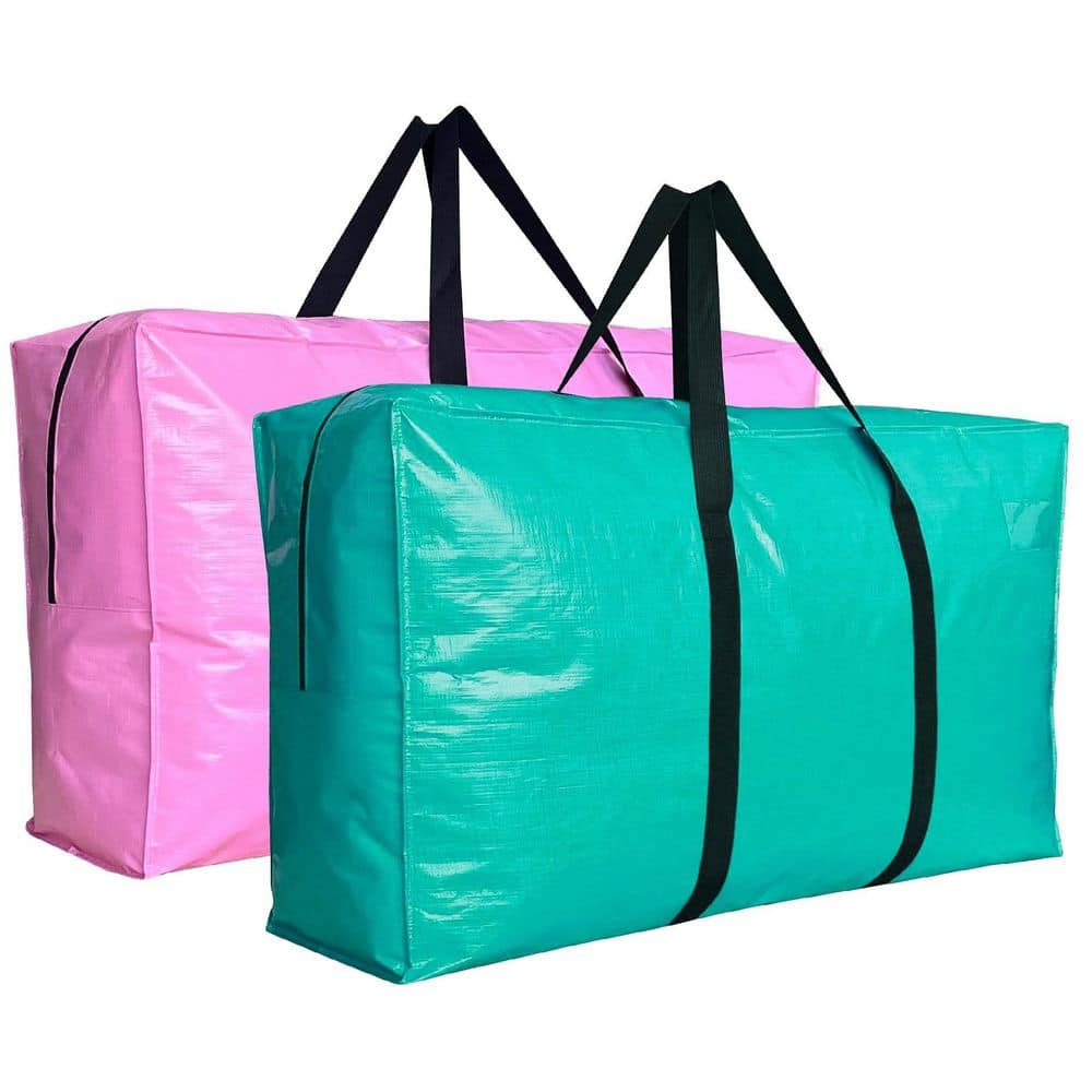 小物入れ Waterproof Folding Bag pink-turquoise-anqtovp-moving-