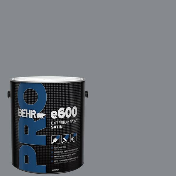 BEHR PRO 1 gal. #PPU26-21 Overcast Satin Enamel Exterior Paint