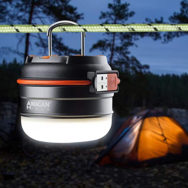 Portable Led Camping Lantern - Ultra Bright Usb Rechargeable Solar Battery  Powered Lantern Flashlight, For Camping, Hiking, Shed During Power Outages
