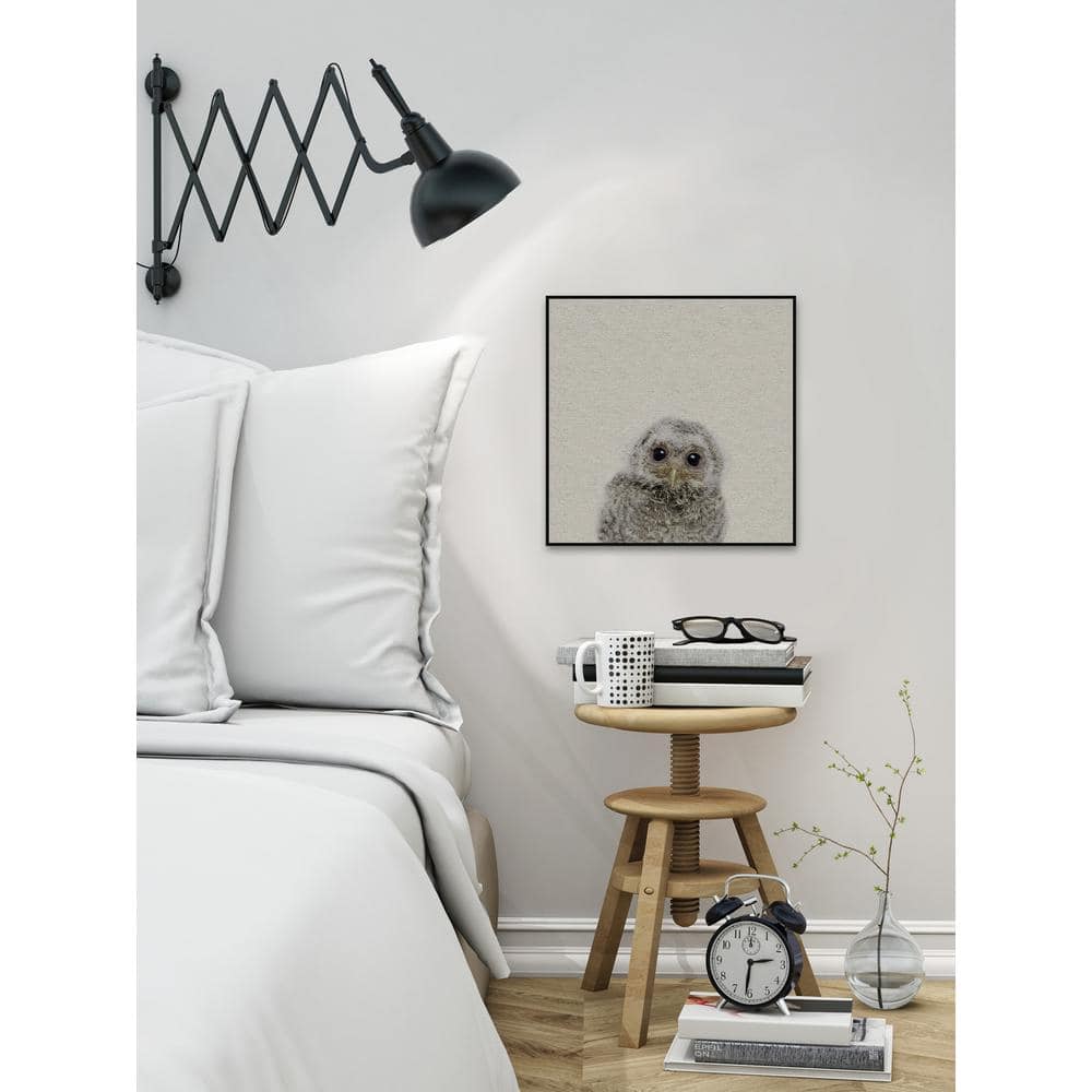 16 in. H x 16 in. W Peekaboo II by Marmont Hill Framed Canvas Wall Art