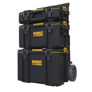 DEWALT Rolling Job Box Portable Tool Organizer Storage Toolbox Waterproof Bin 