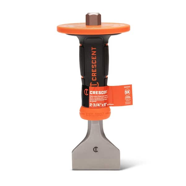 Crescent 2-3/4 in. x 9 in. Electrician Chisel with Handguard