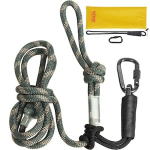 Tree Stand Safety Rope, 9 ft./27.43M Treestand Lifeline Rope 30KN Breaking Tension, 0.6 in. Hunting Safety Line