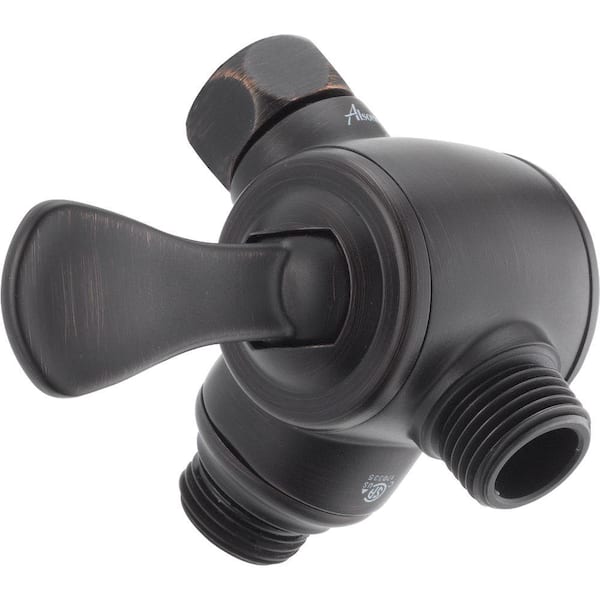 3-Way Shower Arm Diverter for Handheld Shower Head in Venetian Bronze