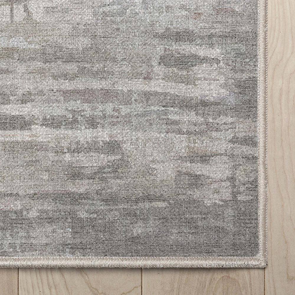 Havana Beige and Blue Abstract Flat-Weave Area Rug 9'10" x 13'