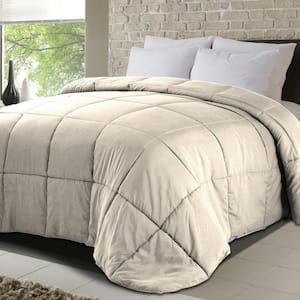 The Company Store Company Cotton Ocean Blue Queen Down Alternative Comforter  10026B-Q-OCN-BL - The Home Depot