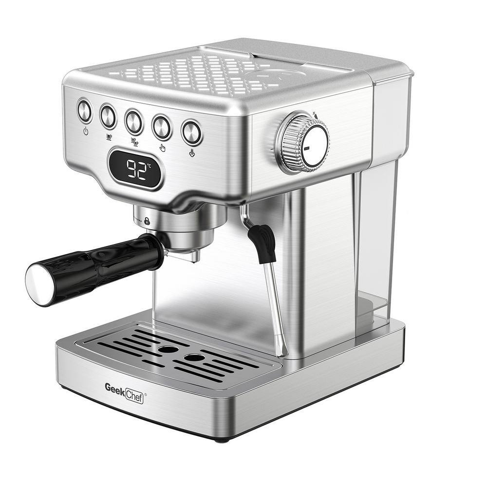 2-Cup Stainless Steel Drip Coffee Maker for Ground Coffee