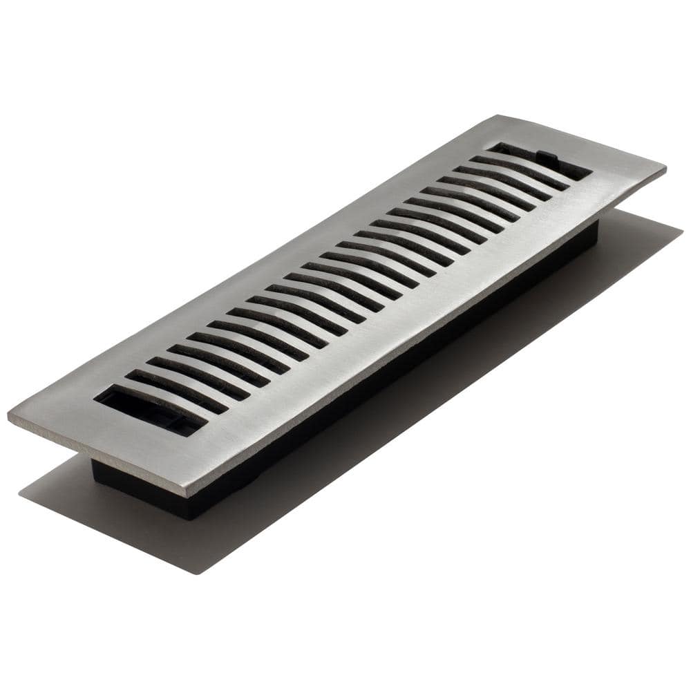2 in. x 12 in. Aluminum Floor Register