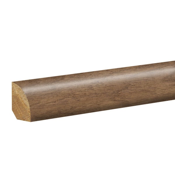 PERFORMANCE ACCESSORIES Antler 0.62 in. T x 0.75 in. W x 94.5 in. L Textured Wood Look Laminate Moulding/Trim Quarter Round Molding