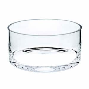 Amelia 8 in. W x 4 in. H x 8 in. D Novelty Clear Glass Bowls