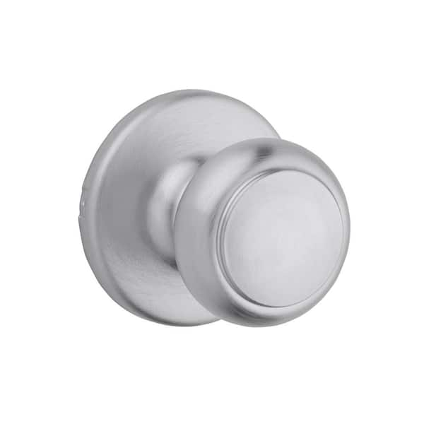 Schlage Plymouth Satin Nickel Interior Hall/Closet Passage Door Knob