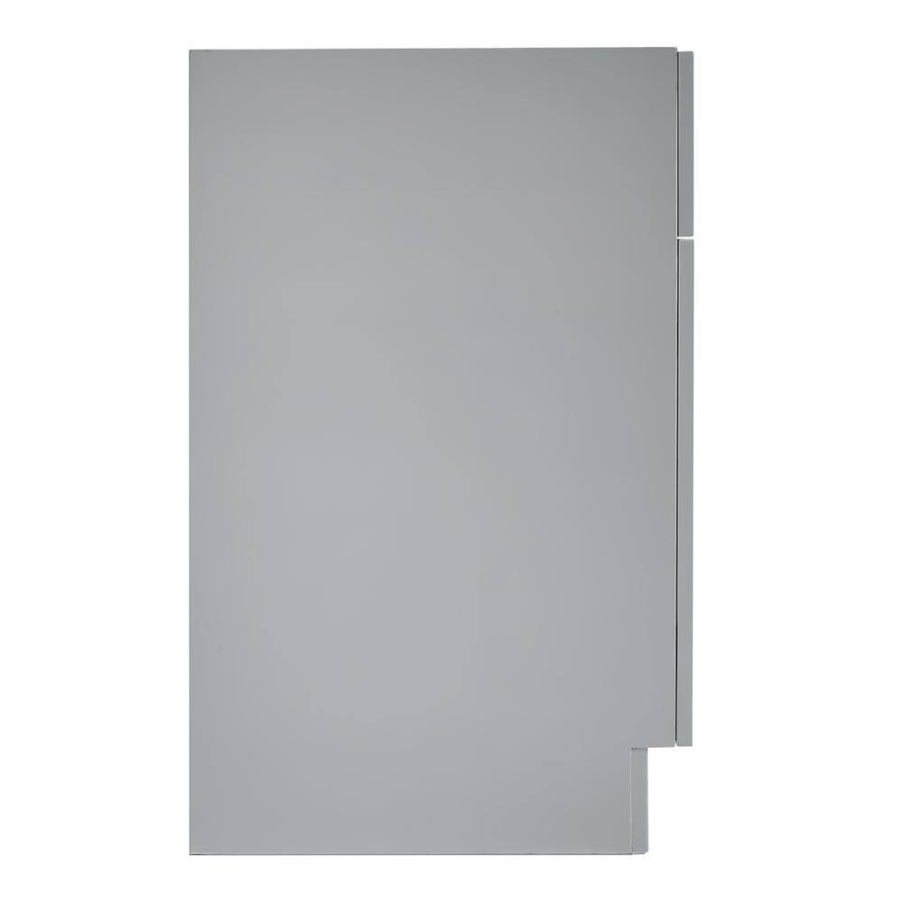 Hamlet 72" Gray Double Freestanding Vanity Cabinet