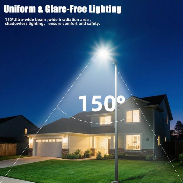 WYZM Outdoor 1500-Watt Equivalent Integrated LED Bronze 300W Slip