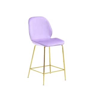 Preston 24 in. H Pink Counter Height Stools (Set of 2)