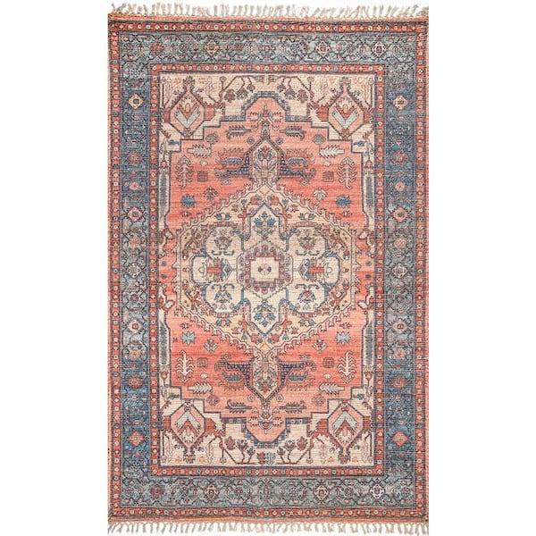 nuLOOM Andrea Flatweave Multi 4 ft. x 6 ft. Area Rug