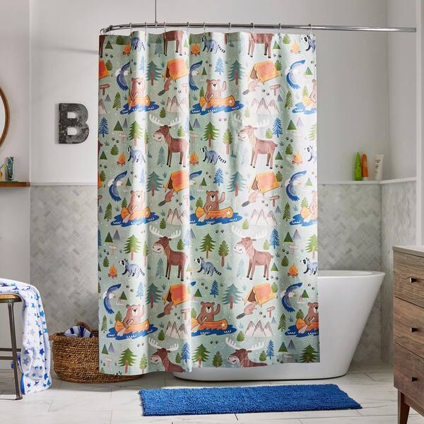 Kids Shower Curtain, Organic Cotton Shower Curtain Uk