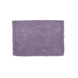 Fantasia Bath Rug 100% Cotton Bath Rugs Set, 21x34 Rectangle, Purple