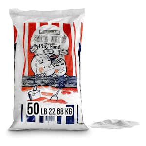 Snow White Comfortable Play Sand for Sand Tables, White, 50 lbs. Bag