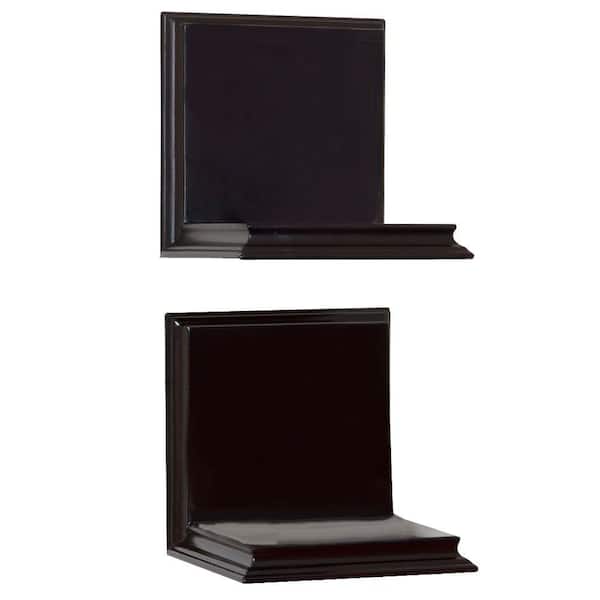 Unbranded 4 in. D x 5 in. W x 5 in. H Espresso Sconce Set