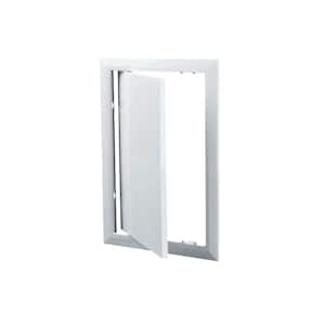 7-3/8 in. x 11-3/8 in. Plastic Access Panel with Double Sided Hinges