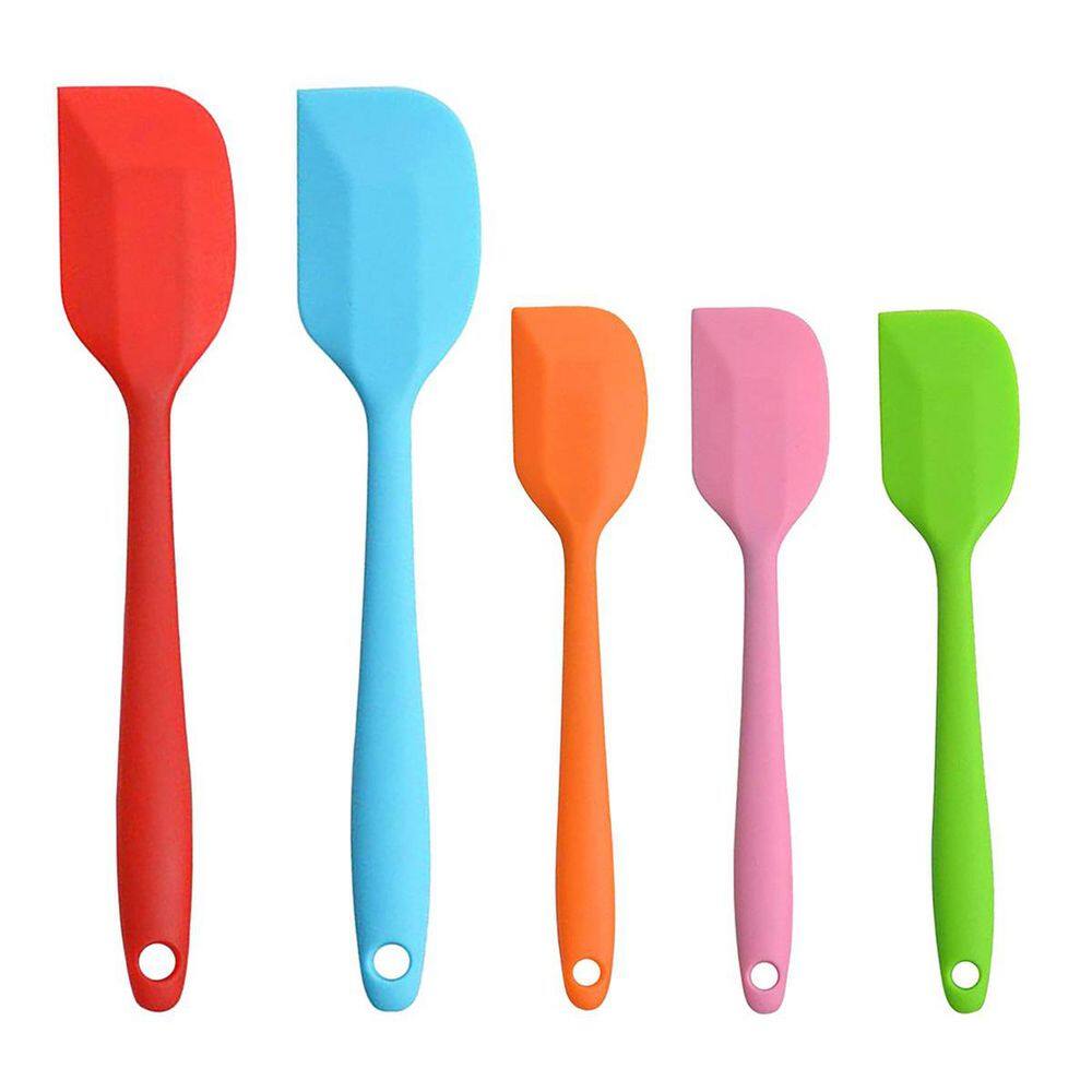 2 Piece Heat Resistant Silicone Spatula Set Non-Stick Flexible Rubber Utensil Accessory Set for Baking Cooking price history on PriceWatchPro