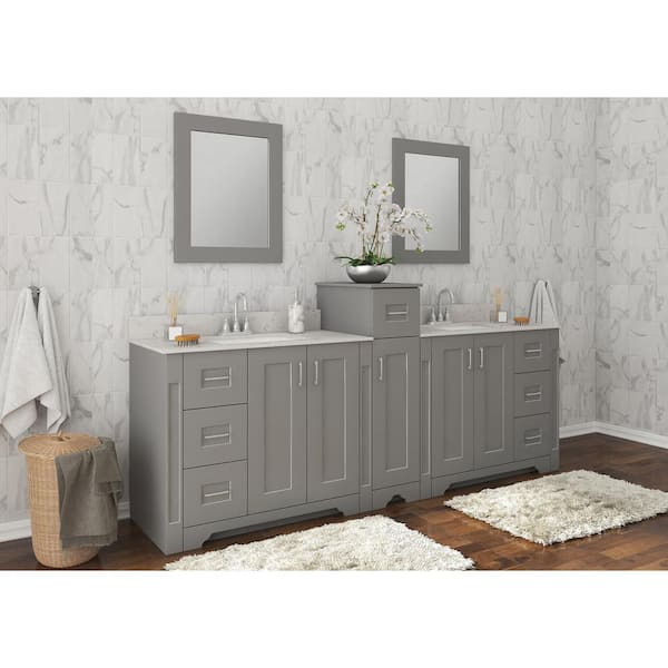 Hawthorne 60 in. W x 21-3/4 in. D Single Bowl Vanity Cabinet in Twilight Gray Hawthorne 60 in. W x 21-3/4 in. D Single Bowl Vanity Cabinet in Twilight Gray