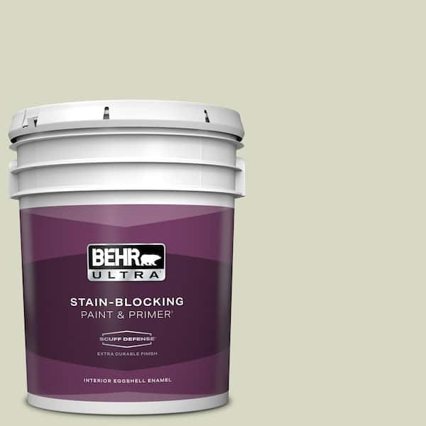 BEHR ULTRA 5 gal. #S370-2 Feng Shui Extra Durable Eggshell Enamel Interior Paint & Primer