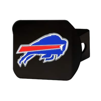 NFL - Buffalo Bills 3D Color Emblem on Type III Black Metal Hitch Cover