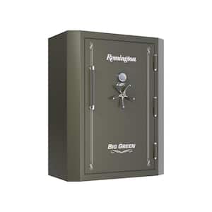 52-Gun Fireproof/Waterproof Gun Safe with Electronic Lock, Bronze Green Satin Metallic
