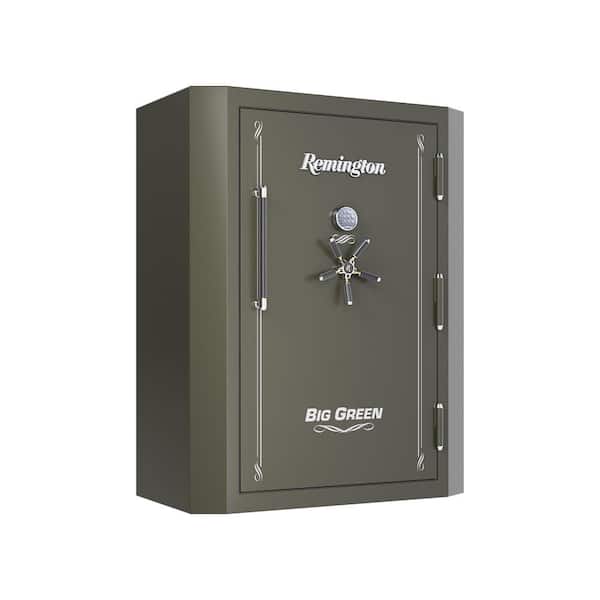 52-Gun Fireproof/Waterproof Gun Safe with Electronic Lock, Bronze Green Satin Metallic