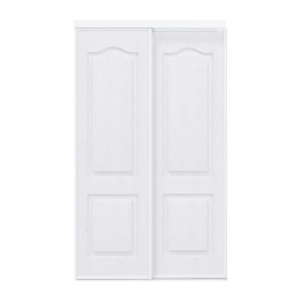 Impact Plus 72 in. x 80 in. Smooth Flush White Solid Core MDF