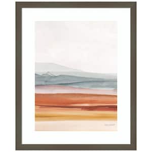 "Sierra Hills 03" by Lisa Audit 1-Piece Wood Framed Giclee Country Art Print 21-in. x 17-in.
