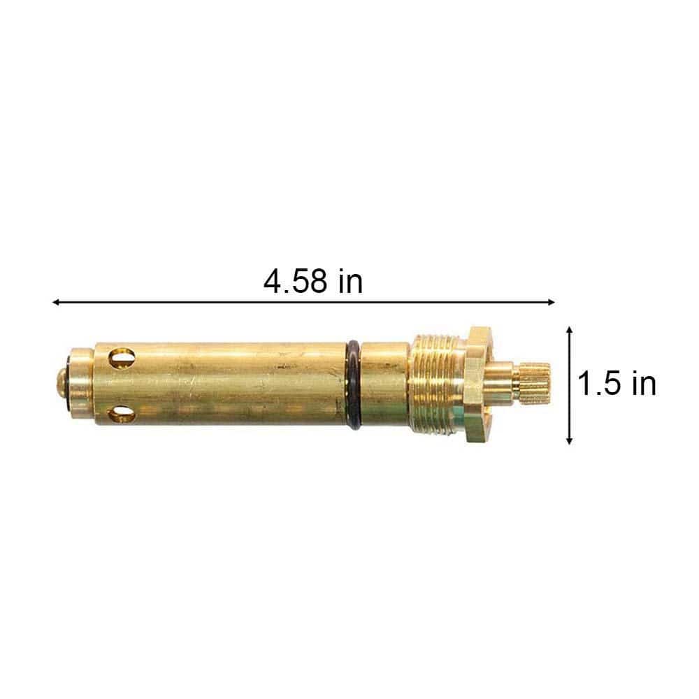 Brass Tub and Shower Diverter Stem Replacement
