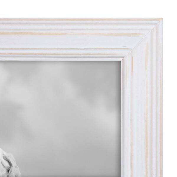 Kate and Laurel Bordeaux Gallery Frame Wall Set of 6, Charcoal Gray