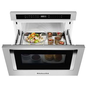 1.2 cu. ft. Under-Counter Microwave Drawer in Stainless Steel