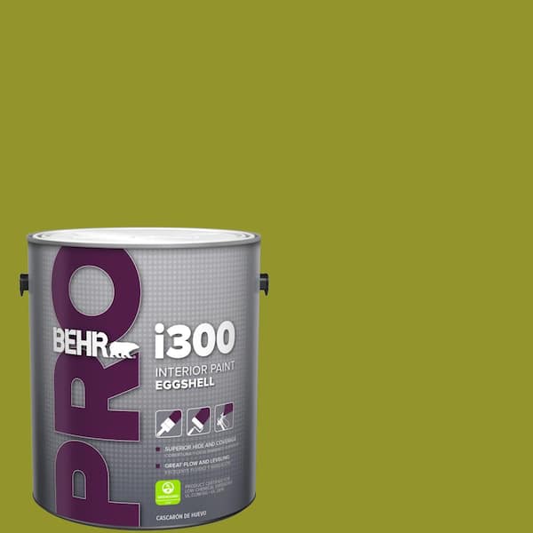 BEHR PRO 1 gal. #P350-7 Lazy Lizard Eggshell Interior Paint