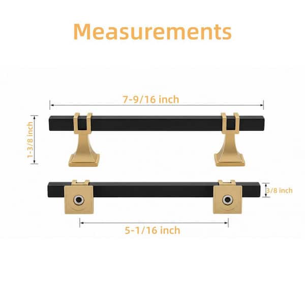 gold pulls for dresser Numhew 10-Pack 5 in. Black and Cabinet Pulls, Kitchen Cabinet Handles, Drawer Pulls, Kitchen Cabinet Hardware sizeFilter-20