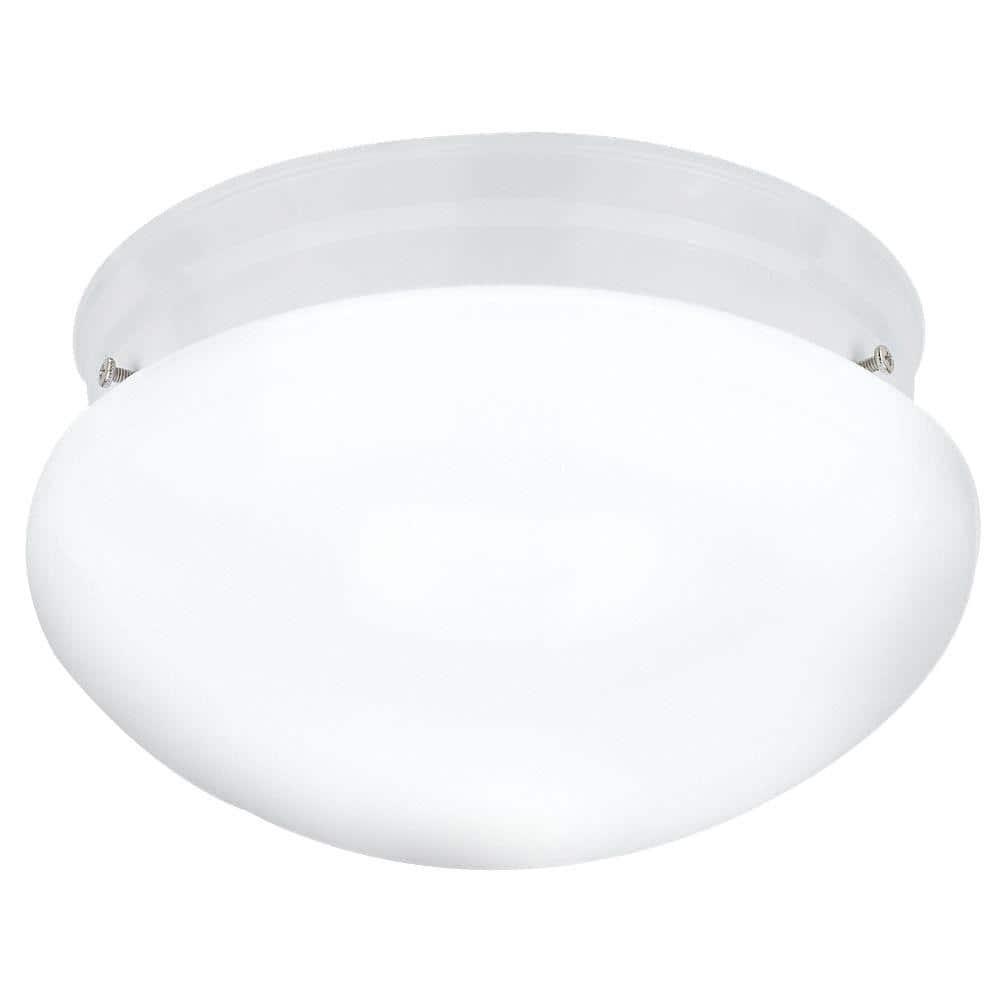 Webster 1-Light White Flush Mount