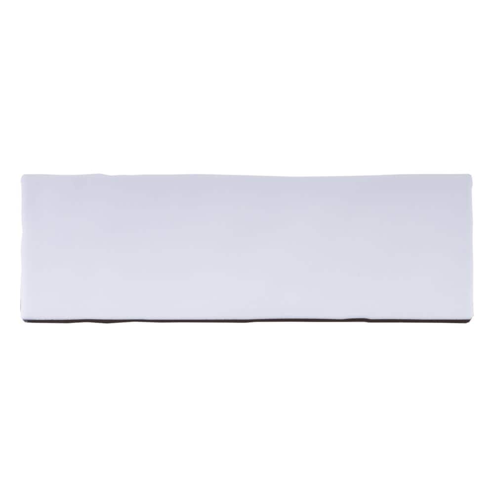 Blanco White Matte Porcelain Rectangular Wall and Floor Tile