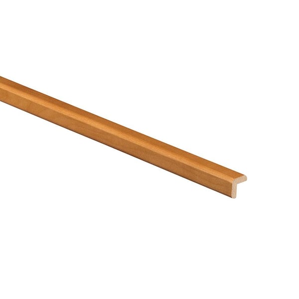 Home Decorators Collection 96 in. W x 0.75 in. D x 0.75 in. H Solid Wood Kitchen Cabinet Outside Corner Molding in Cinnamon