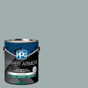 1 gal. PPG10-04 Polaris Eggshell Antiviral and Antibacterial Interior Paint with Primer
